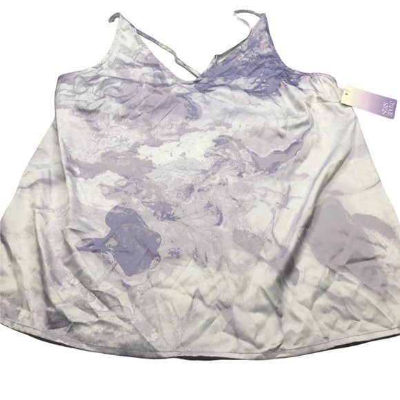 Stars Above Women's Strappy Sleep Shirt XS Light Purple New - Picture 1 of 10